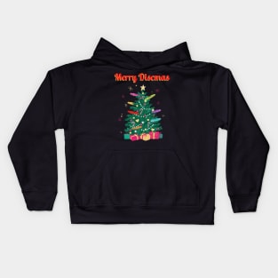 Christmas - Merry Discmas, Disc Golf Christmas,Family Matching T-shirt, Pjama Kids Hoodie